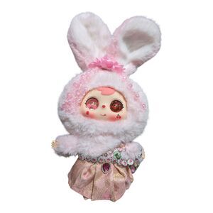 Big Baby Thailand Exclusive Pink Bunny Plush Figure w/ Box Kawaii Collectible